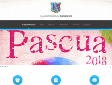 Tablet Screenshot of cacabelos.org